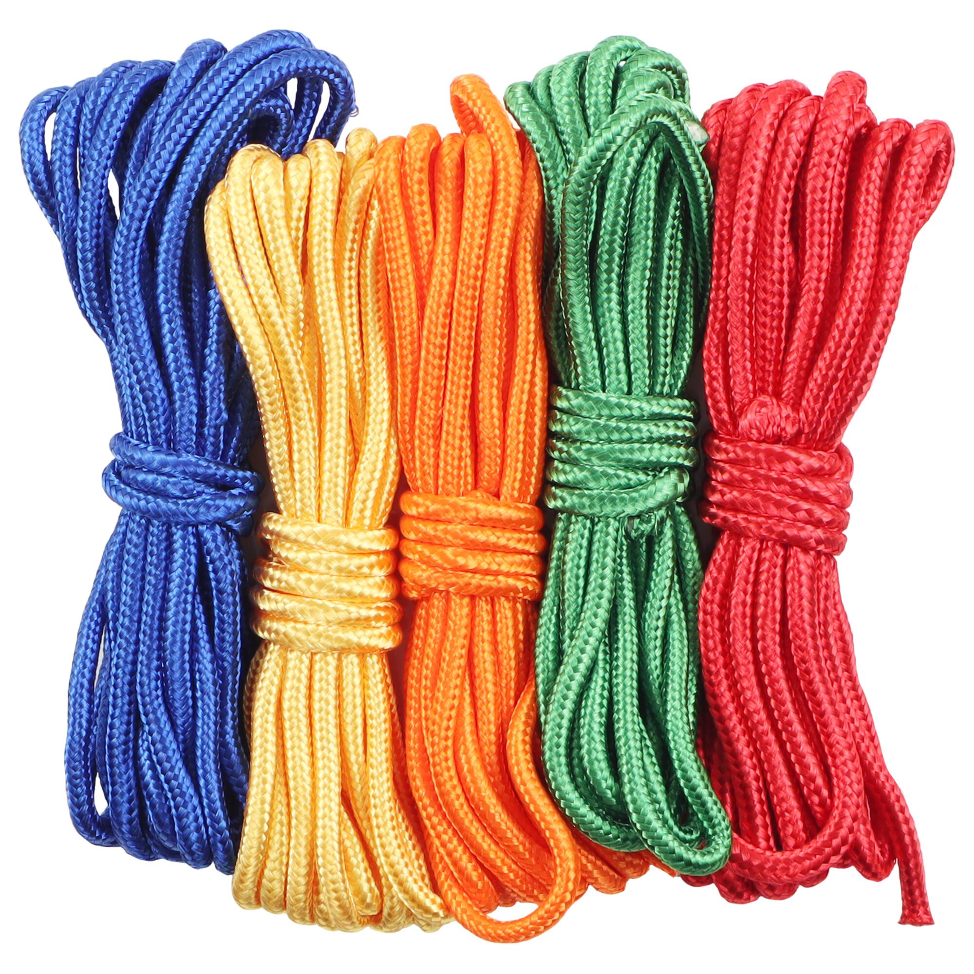 8ft. Primary Mix Paracords by Creatology™, 5ct.